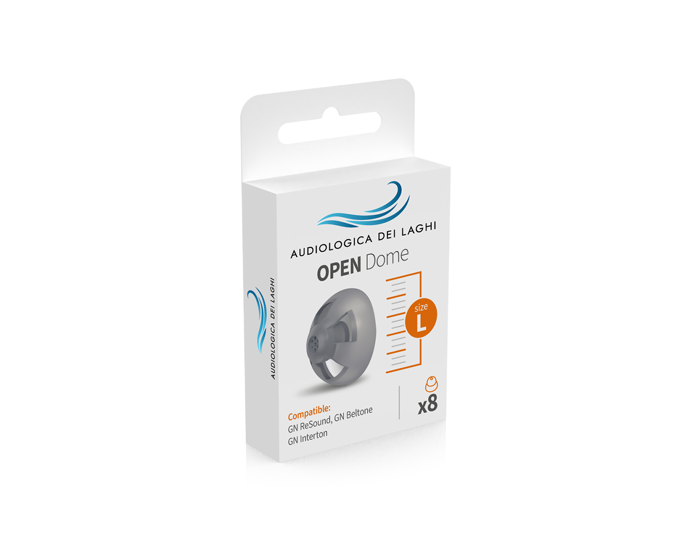 Cupoline OPEN Dome Compatibili con ReSound, Beltone e Interton