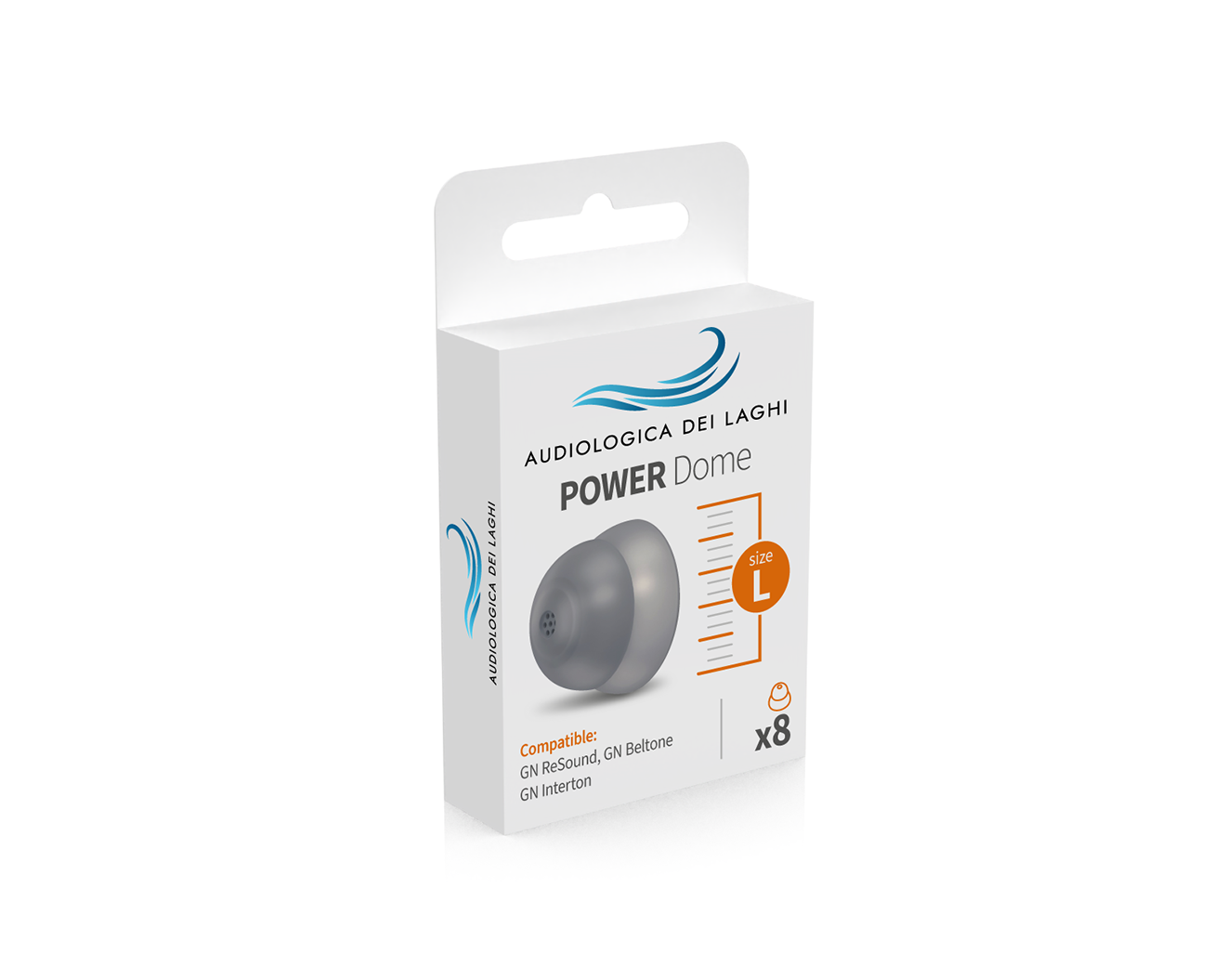 Cupoline POWER Dome Compatibili con ReSound, Beltone e Interton
