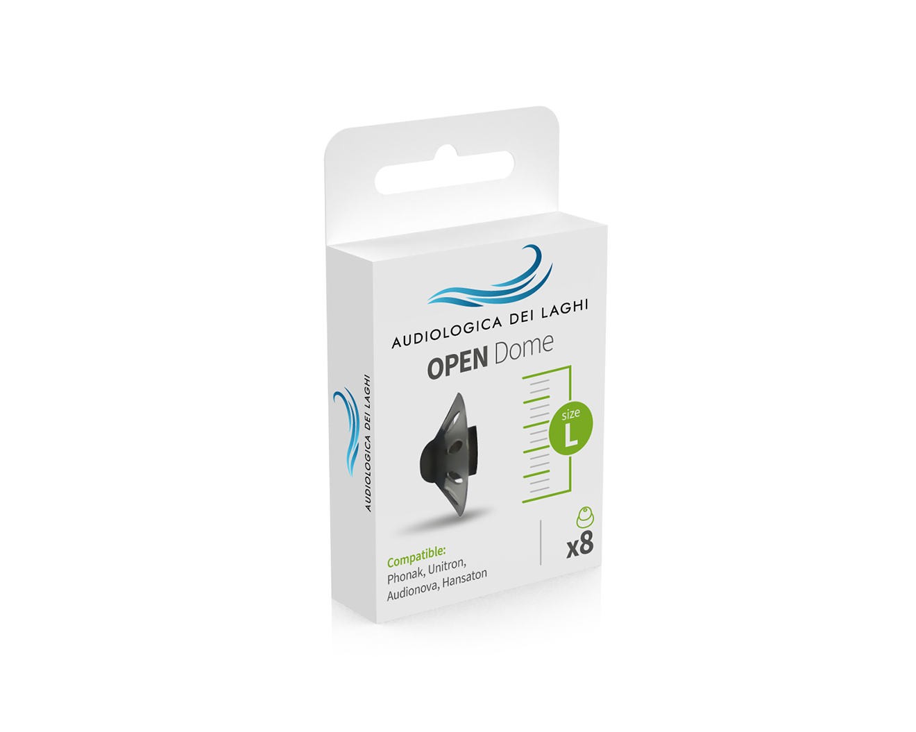 Cupoline OPEN Dome Compatibili con Phonak e Unitron