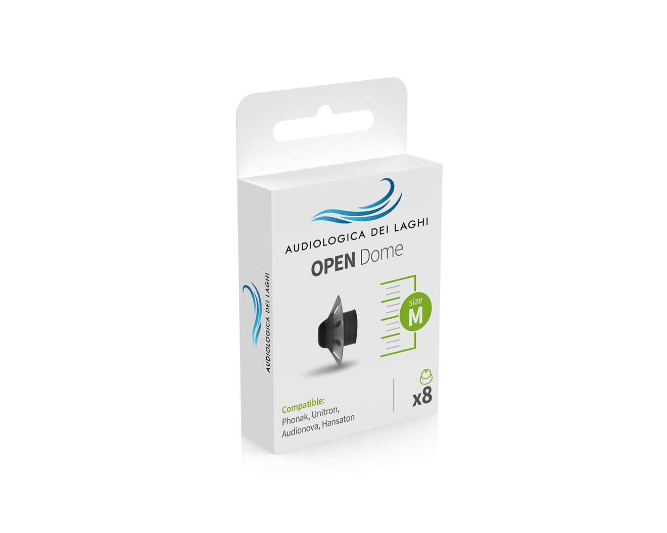Cupoline OPEN Dome Compatibili con Phonak e Unitron