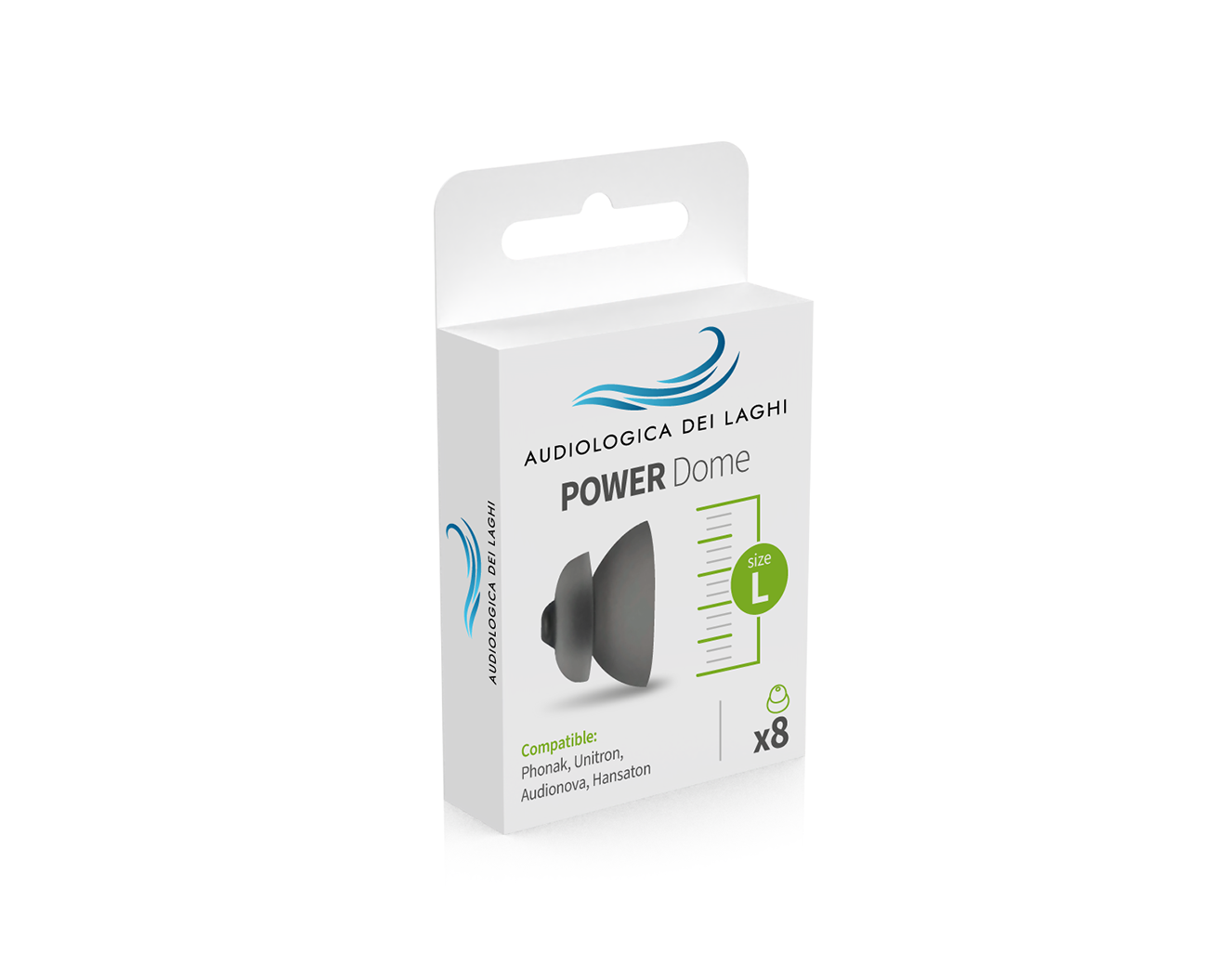 Cupoline POWER Dome Compatibili con Phonak e Unitron